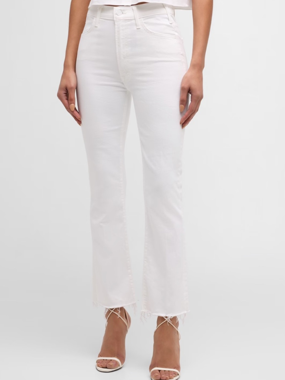 MOTHER The Hustler Ankle Fray Fairest Of Them All size 31
